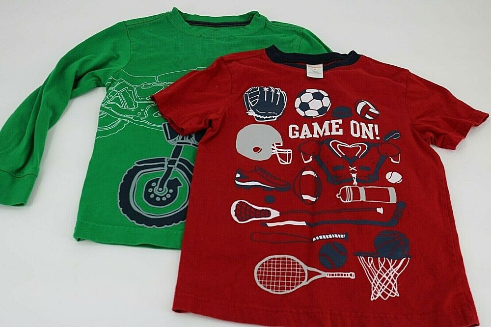 Gymboree Boy’s Bundle Lot of 2 Shirt Sz S